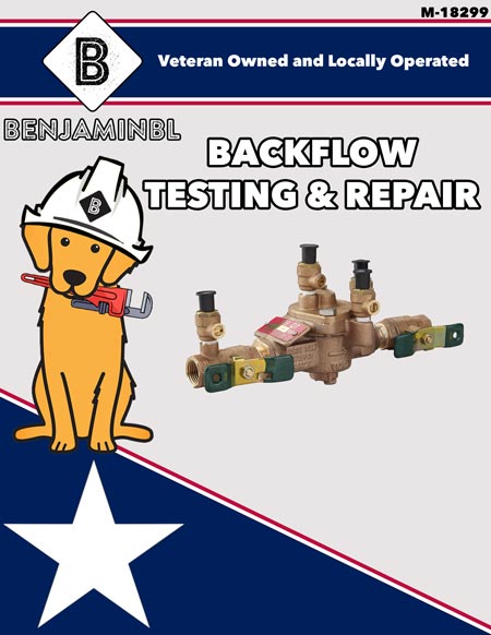 backflow testing & repair