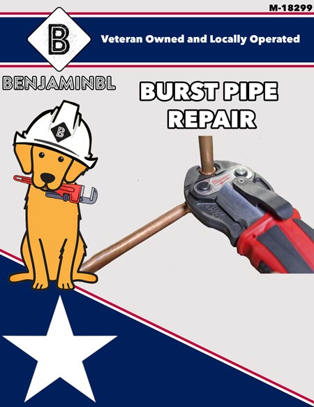 burst pipe repair